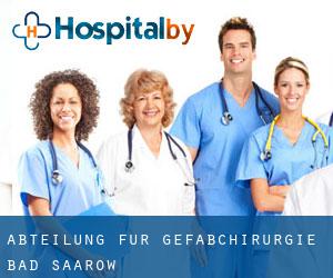 Abteilung für Gefäßchirurgie (Bad Saarow)