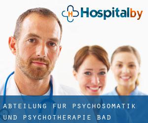 Abteilung für Psychosomatik und Psychotherapie (Bad Schwalbach)