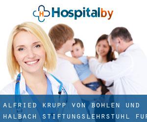 Alfried Krupp von Bohlen- und Halbach-Stiftungslehrstuhl für (Essen)