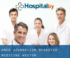 Amer Journalism-Disaster Medicine (Weston)