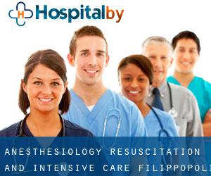Anesthesiology, Resuscitation, and Intensive Care (Filippopoli)