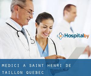 Medici a Saint-Henri-de-Taillon (Quebec)