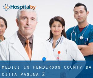 Medici in Henderson County da città - pagina 2
