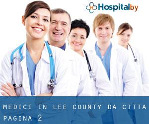 Medici in Lee County da città - pagina 2
