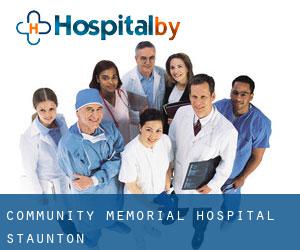 Community Memorial Hospital (Staunton)