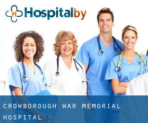 Crowborough War Memorial Hospital