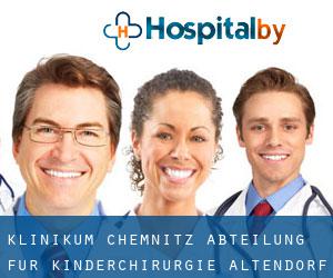 Klinikum Chemnitz - Abteilung für Kinderchirurgie (Altendorf)