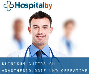 Klinikum Gütersloh - Anästhesiologie und operative Intensivmedizin